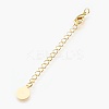 Eco-Friendly Brass Chain Extender LS-KK-I633-03G-NR-2