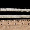 Natural White African Opal Beads Strands G-L624-I19-2x4mm-5
