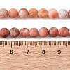Natural Pink Aventurine Beads Strands LS-G-G716-01-6mm-5