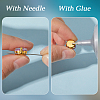 Glass Steel Claw Sew on Rhinestone FIND-WH20040-07G-05-4