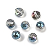 Transparent Electroplate Glass Beads EGLA-N002-31-G01-1