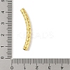 304 Stainless Steel Curved Tube Beads LS-STAS-M071-03I-G-4