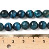 Grade B Natural Tiger Eye Beads Strands G-F591-18-8mm-02-01-5