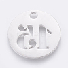Non-Tarnish 304 Stainless Steel Pendants X-STAS-F233-15-P-2