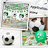 Football Paper Cake Toppers AJEW-SC0002-75-5