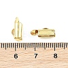 SHEGRACE Brass Slide On End Clasp Tubes XGRQ1R438-356G-3