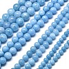 Natural Malaysia Jade Beads Strands G-L645-A01-8mm-15-2