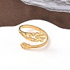304 Stainless Steel Cuff Rings for Women LS-RJEW-F195-01G-2