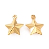 304 Stainless Steel Pendants STAS-D243-08G-1