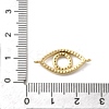 Brass Micro Pave Sky Blue and Clear Cubic Zirconia Connector Charms KK-H529-05B-G02-3