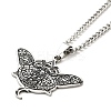 201 Stainless Steel Enamel Pendant Necklaces for Women Men LS-NJEW-G123-11P-2