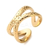 304 Stainless Steel Cuff Open Rings SA-CBAD22F-01G-D-1