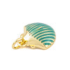 Rack Plating Brass Enamel Pendants X-KK-P269-09G-04-2