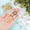   30Pcs Brass Clip-on Earring Findings FIND-PH0005-10-5