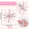8Pcs Cloth Curly Ribbon Bows AJEW-SP0001-48D-2