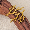 304 Stainless Steel Branch Pendant Rhinestone Settings PW-WGF5026-02-3