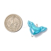 Acrylic Heart & Wings Charms PALLOY-JF03639-2