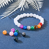 360Pcs 12 Colors Round Imitation Cat Eye Resin Beads OACR-TA0001-12-8