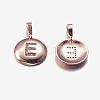 Brass Pendants KK-K194-E-RG-RS-2