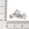 Tibetan Style Zinc Alloy Motorcycle Pendants TIBEP-R334-346AS-RS-2
