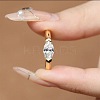 Alloy with Clear Cubic Zirconia Finger Rings FS-WGD7F1A-03-3