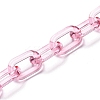 Handmade Transparent Acrylic Cable Chains AJEW-JB00704-07-1