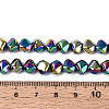 Electroplate Glass Beads Strands EGLA-N017-05A-B01-4