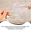 Acrylic Decoration DJEW-WH0591-011-4