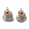 Halloween Opaque Resin Pendants RESI-K203-15-3