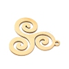 201 Stainless Steel Pendants STAS-I359-05G-2