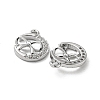 Brass Micro Pave Cubic Zirconia Charms KK-H460-58P-2