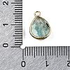 Natural Amazonite Faceted Pendants G-U019-05G-02-3