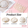 100Pcs ABS Plastic Imitation Pearl Beads OACR-LT0001-07-2