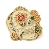 Alloy Enamel Pin Brooch JEWB-B021-02G-02-1