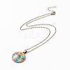Rainbow Pride Necklace LS-NJEW-F290-01K-2