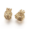 316 Surgical Stainless Steel European Beads STAS-E446-12G-1