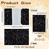 Polyester Book Covers AJEW-WH0696-018B-2