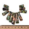 Synthetic Regalite/Imperial Jasper/Sea Sediment Jasper Beads Strands G-E377-09B-6