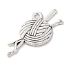 Yarn Tibetan Style Zinc Alloy Pendants TIBEP-R334-174AS-RS-2