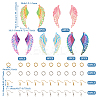 DIY Wing Earring Making Kit STAS-TA0001-95-3