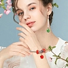 10Pcs Apple Resin Charms RESI-YW0005-26A-6