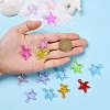 Transparent Acrylic Pendants TACR-YW0001-16-7
