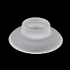 Glass Soap Dish Tray AJEW-XCP0003-54-3