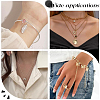 160Pcs 8 Styles Brass Split Rings KK-BBC0023-10-6
