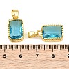 Brass & Glass Pendants GL-CBA96FD-02G-08-3