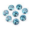 Pointed Back & Back Plated K9 Glass Rhinestone Cabochons RGLA-J012-10mm-379-2