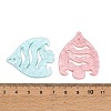 Opaque Acrylic Pendants AC-CBA2708-02-3