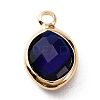 Faceted Glass Pendants X-KK-WH0046-59G-09-1