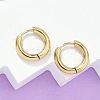 Ion Plating(IP) 304 Stainless Steel Huggie Hoop Earrings X-EJEW-F111-16mm-G-1