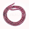 Natural Garnet Beads Strands LS-G-O166-13C-3mm-2